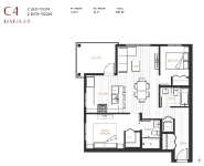 Pura Plan C4-1 2 bed+2 bath