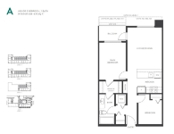 VIVA Plan A Junior 2 bed+1 bath