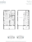 OSLO Plan B2 2 bed+2 bath