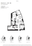 Tesoro Plan A1 City 2 bed