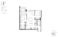 Smith and Farrow Plan F 2 bed + FLEX + 2 bath