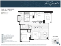 The Grande Plan G 2 bed+2 bath