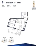 Horizon 21 Plan D 1 bed + 1 bath