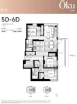 Oku - 64|Oak Plan 5D-6D 3 bed + 2 bath+Flex
