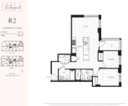 Clive at Collingwood Plan R2 2 bed+2 bath