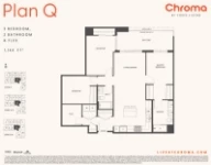 Chroma Plan Q 3 bed+2 bath+Flex