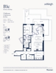 Ashleigh Oakridge Plan B1c 2 Beroom + Flex 2 Bathroom