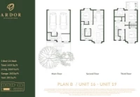 Ardor Steveston Plan B 3 bed+2