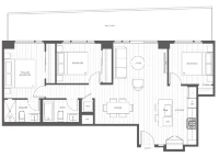 Luxe Lansdowne Plan C2 3 bed+ 2 bath