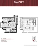 Savoy Plan PH5 2 bed