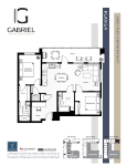 Gabriel Plan E4 2 Bed  + Flex + 2 Bath