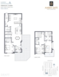 Amber Gate Plan A(Garden Townhouse) 3 bed+3