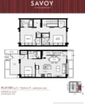 Savoy Plan TH3-4-5 Option1 3 bed+DEN