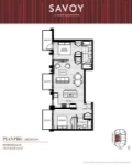 Savoy Plan PH6 2 bed