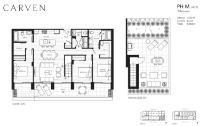 Carven Plan PHM 3 bed+3 bath