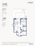 Ashleigh Oakridge Plan A4d 1 Beroom + Flex 1 Bathroom