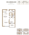 Sequoia Type F 1 bed+1 bath