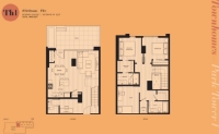 Holland Parkside Plan Th1 2 bed+Flex+2