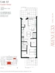 Avenue 33 Unit A3 Garden Home 1 bed+Flex +1 bath