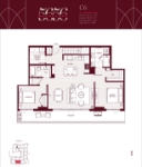 5656 Balaclava Plan C6 2 bed+2 bath
