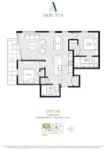 The Arbutus Unit302 2 bed + 2 bath