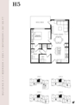 Southaven 3 Plan H5 1 bed+DEN+1 bath