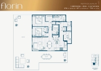 Florin Penthouse 1 2 bed+DEN+2 bath