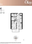 Oku - 64|Oak Plan K Urban 2 +1 bath+Flex