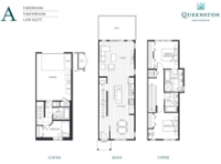 Queenston Plan A 3 bed+3 bath