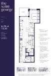 The Saint George Plna A1 Jr 2 bed + 2 bath