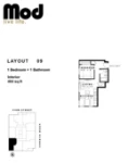 Mod Plan 09 1 bed+1 bath