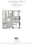 Eila on W49 Type A 1 bed+DEN+1 bath