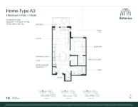 Botanica Home Type A3 1 Bedroom + Flex + 1 Bath