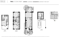 Oak+52 Townhomes Plan TH09 3 bed+3