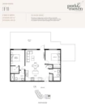 Park & Maven Plan F11 2 bed+2 bath