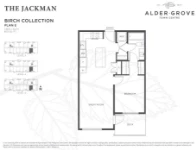 Aldergrove Town Centre phase2 Plan E 1 bed+1 bath