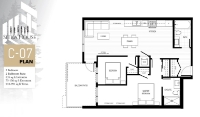 Sitka House Plan C07 2 bed+2 bath