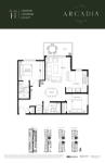 Arcadia Plan H 2 Bedroom 2 Bathroom