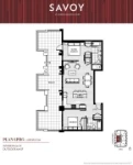 Savoy Plan SPH6 2 bed