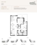 Park & Maven Plan D 2 bed+2 bath