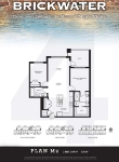 Brickwater Phase 4 Plan-M2-2-bed+2-bath