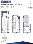 Horizon 21 Townhouse 3 bed + DEN + 2