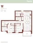 Popolo Plan W 2 bed + DEN
