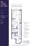 The Saint George Plan S6b Jr 1 bed + DEN + 1