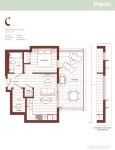 Popolo Plan C 1 bed + DEN