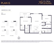 Flora & Fauna Plan G 2 bed+DEN+2 bath