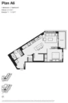 Format Plan A6 1 bed+1 bath