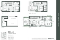 King & Columbia Plan THA1 3 bed+2