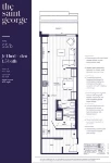 The Saint George Plan S5b Jr 1 bed + DEN + 1