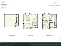 Elwynn Green Plan A8 3 bed+2